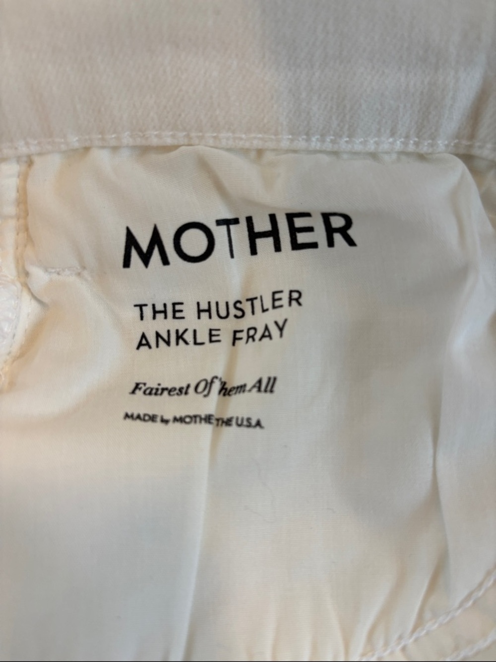 Mother Hustler Ankle Fray Jeans - Picture 4 of 5